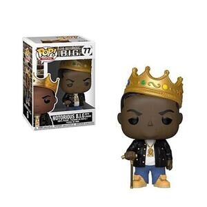 Notorious B.I.G. with Crown Funko Pop! Rocks 77